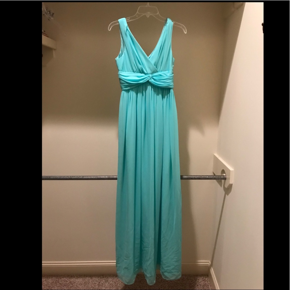 Long Ocean Blue Dress!